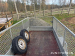 SävsjöSläp med gallergrindar