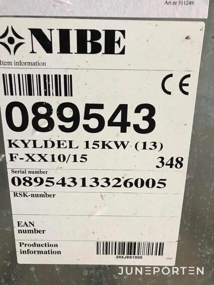 Jordvärmepump Nibe fighter 1110-13 - 2001