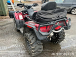 ATV Can-Am Outlander 800R med plog och vagn