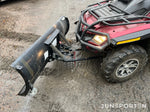 ATV Can-Am Outlander 800R med plog och vagn