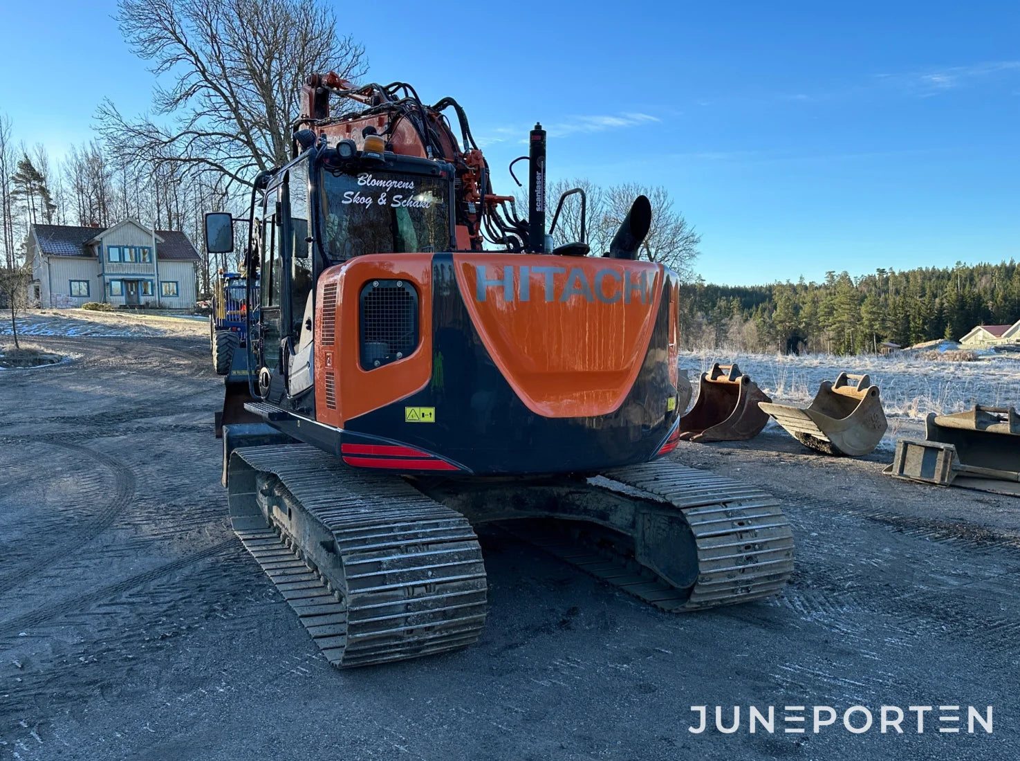 Bandgrävare Hitachi ZX 135 US-5B