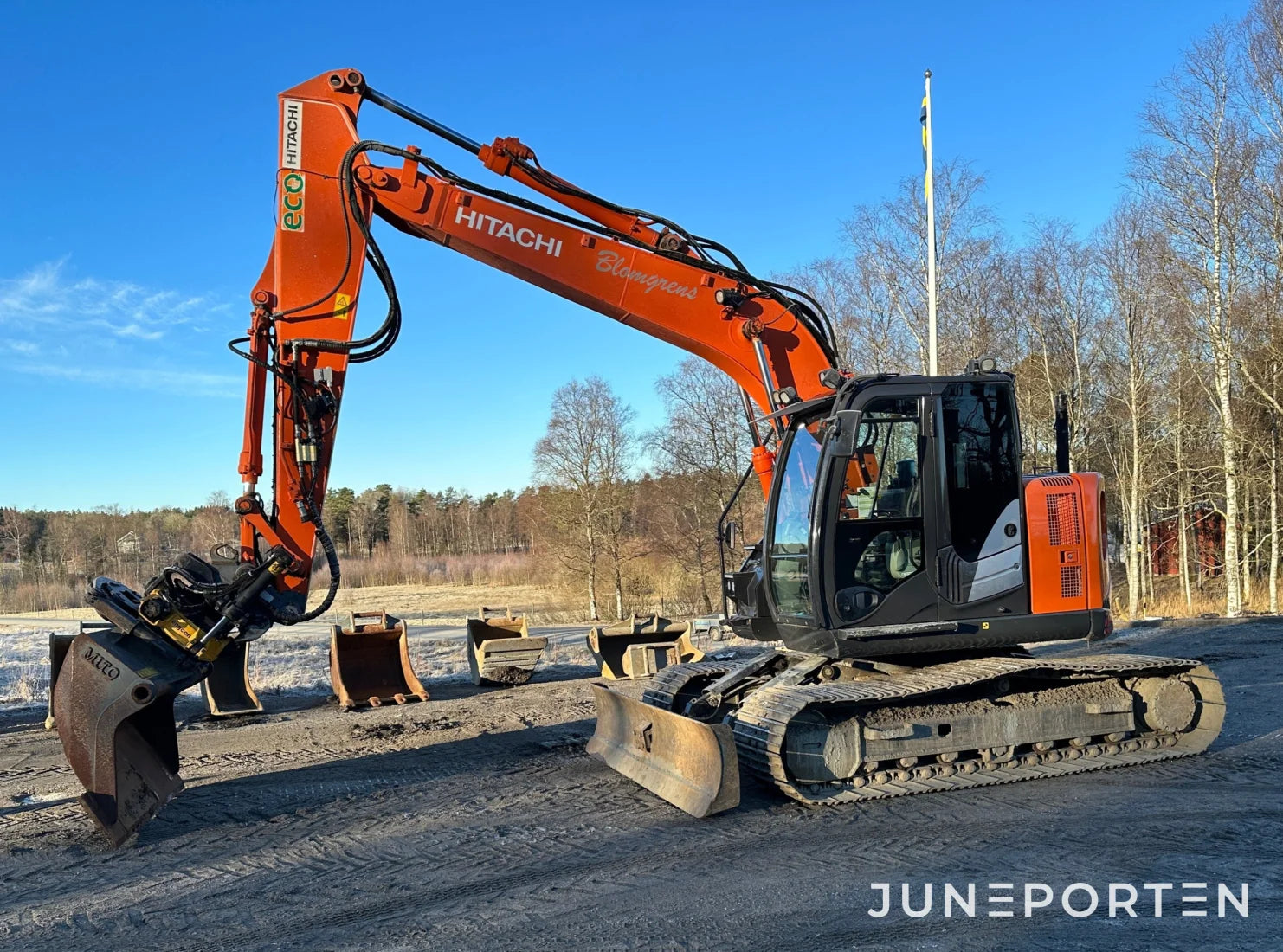 Bandgrävare Hitachi ZX 135 US-5B