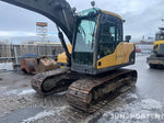 Bandgrävare Volvo EC140CL med skopor