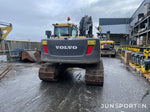 Bandgrävare Volvo EC140CL med skopor