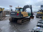 Bandgrävare Volvo EC140CL med skopor