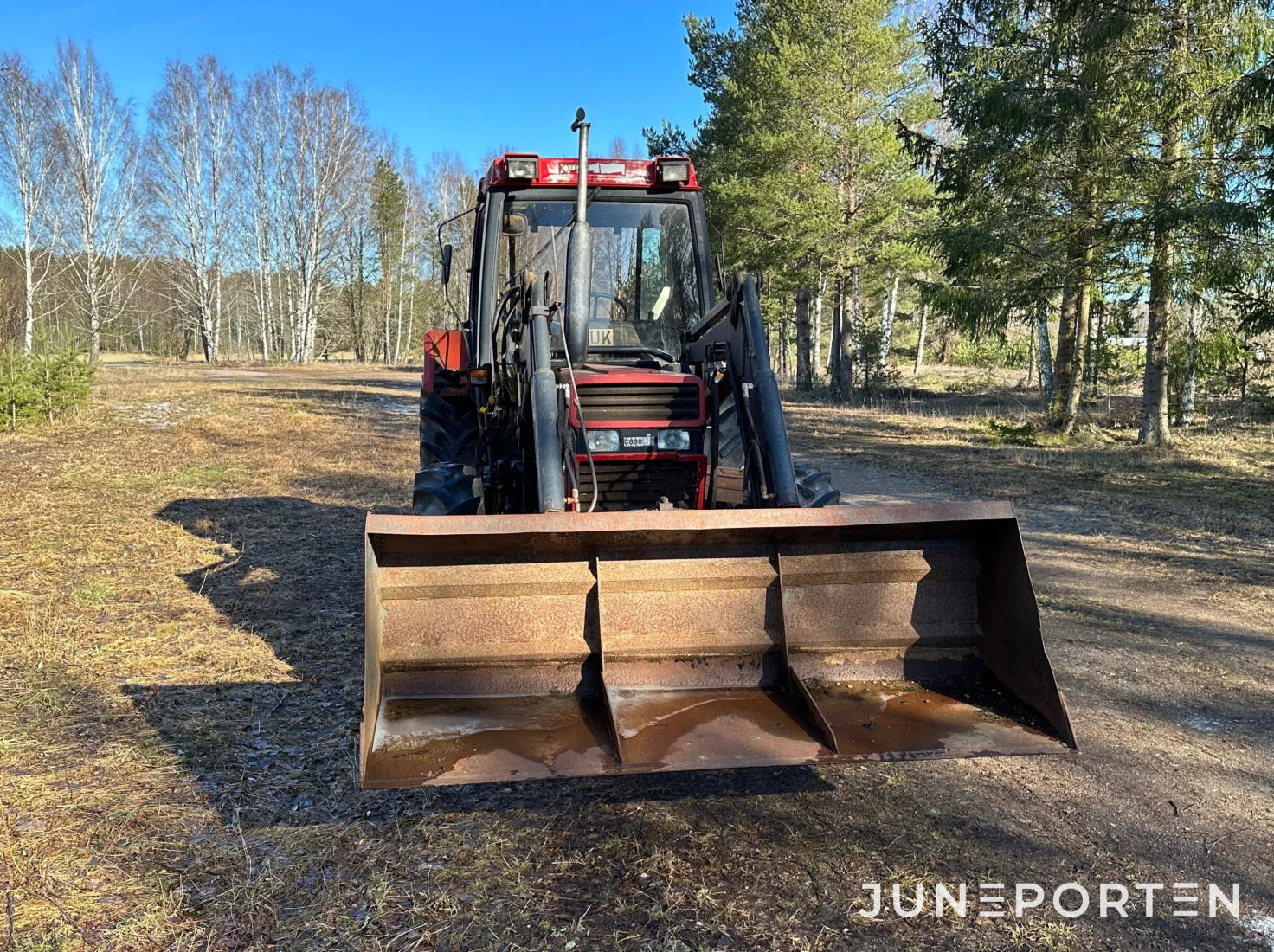 Case IH INT 745 AXL med lastare