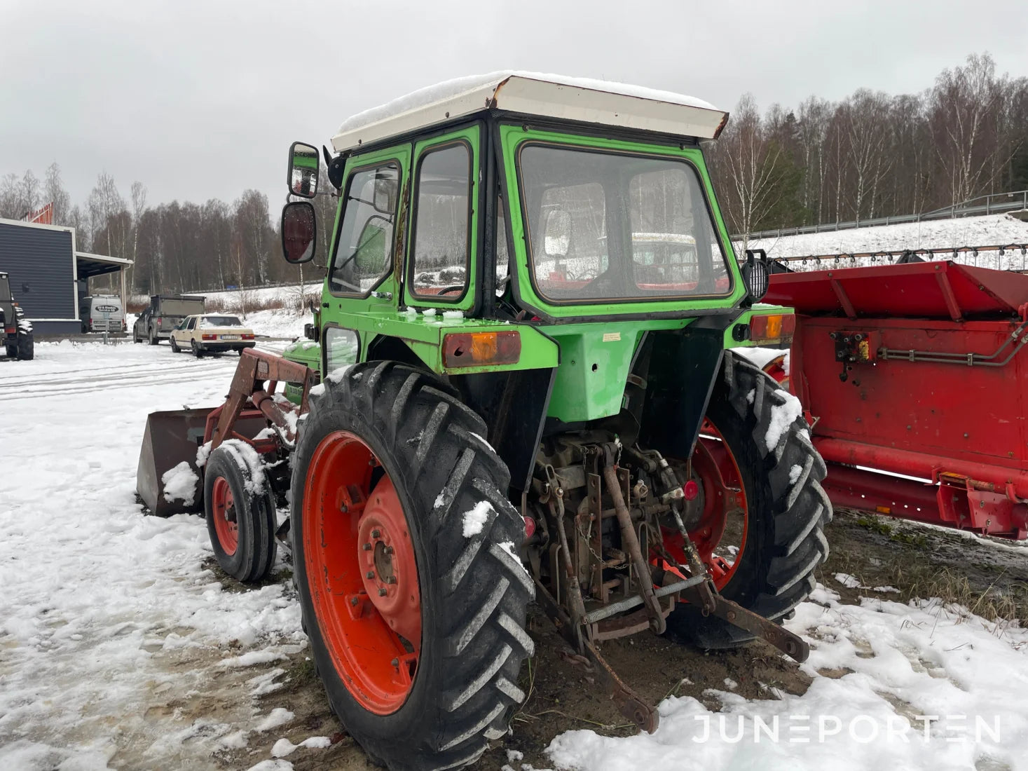 Deutz-Fahr D 5206 med lastare & skopa