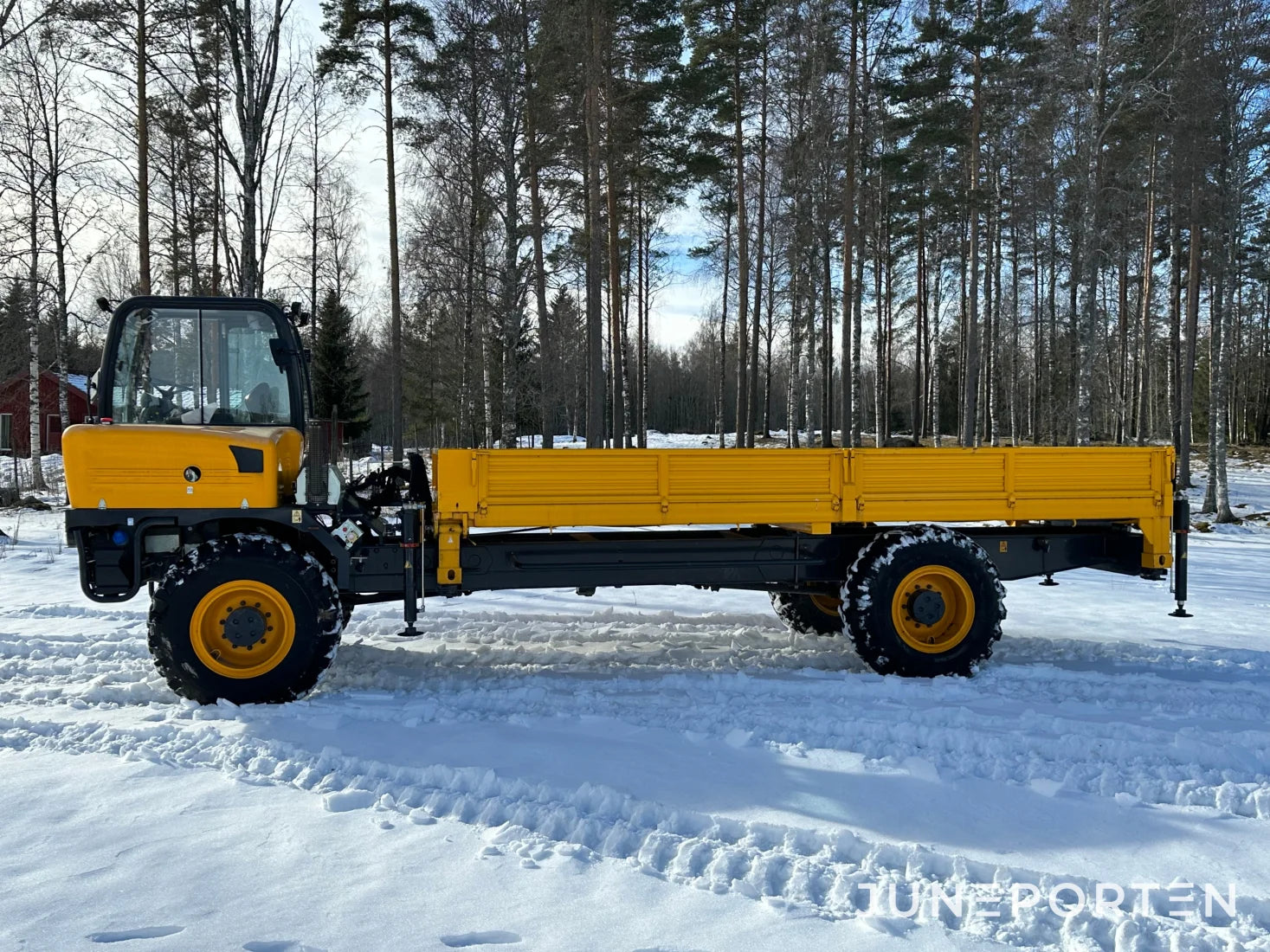 Flakbil Dieci PY14 med avtagbart flak