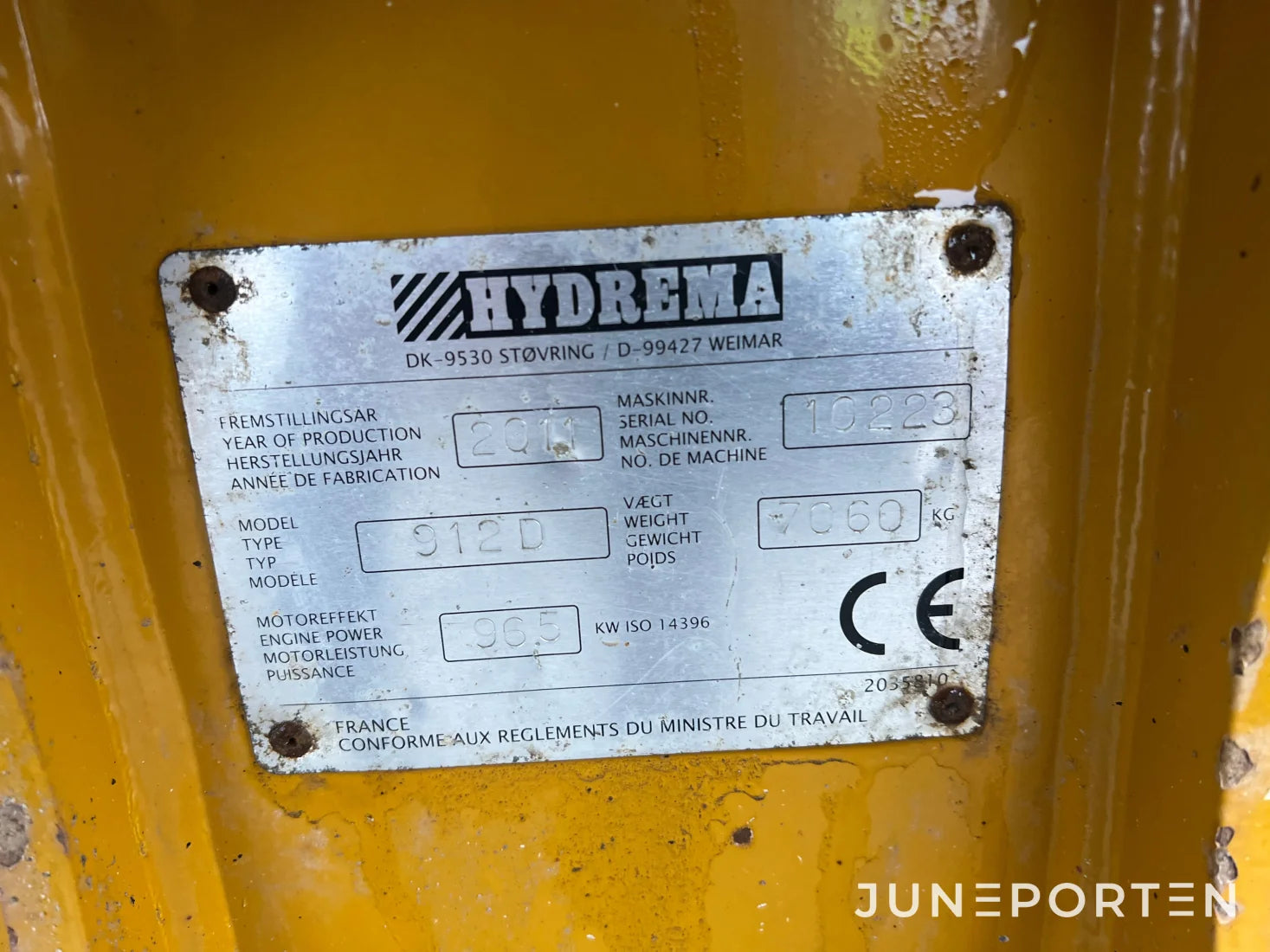 Dumper Hydrema 912D