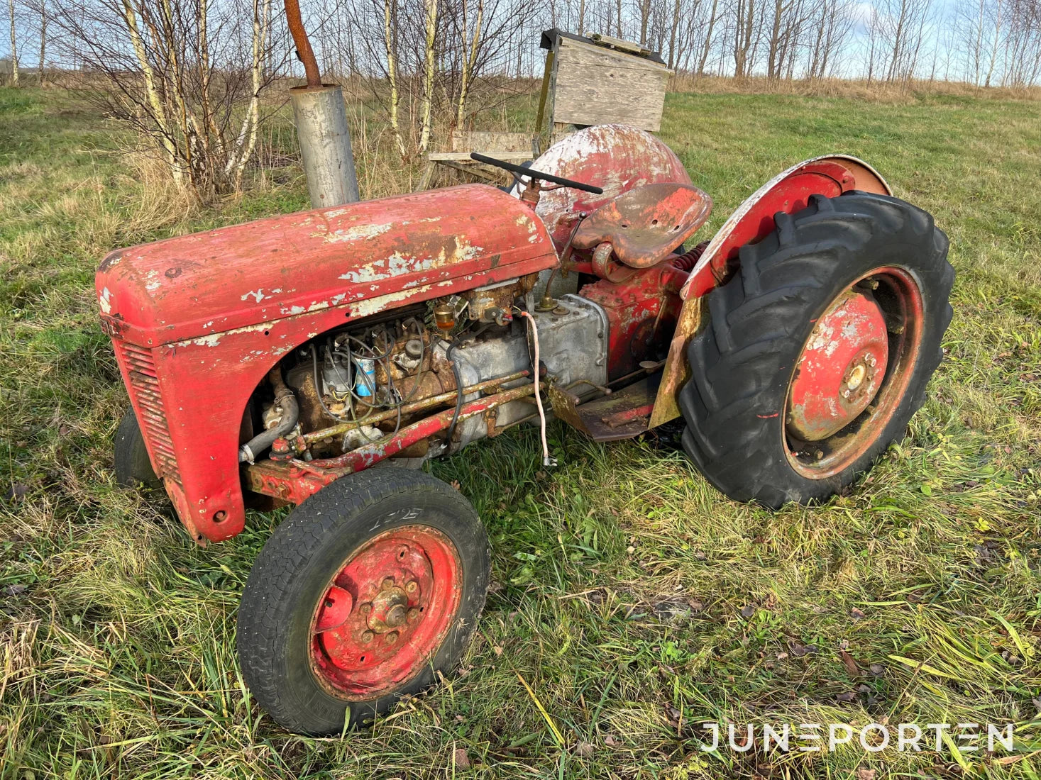 Massey Ferguson Grålle Röd