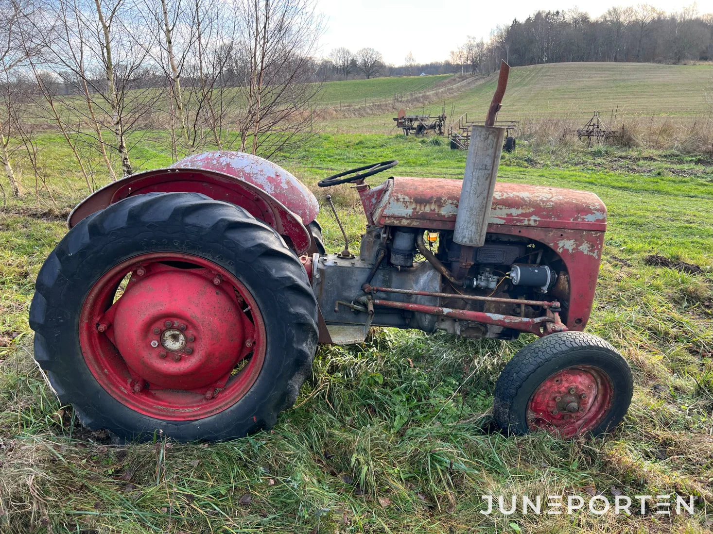 Massey Ferguson Grålle Röd