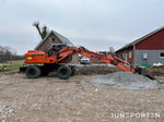 Hjulgrävare Hitachi-Fiat EX135W med skopor