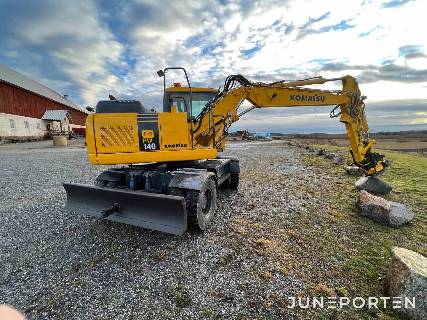 Hjulgrävare Komatsu PW 140-7