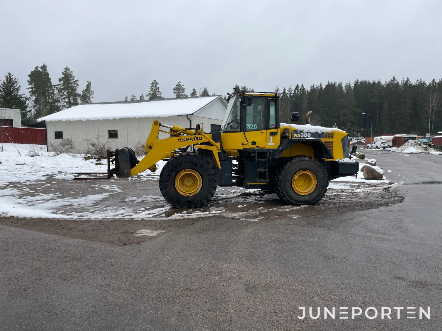 Hjullastare Komatsu WA380