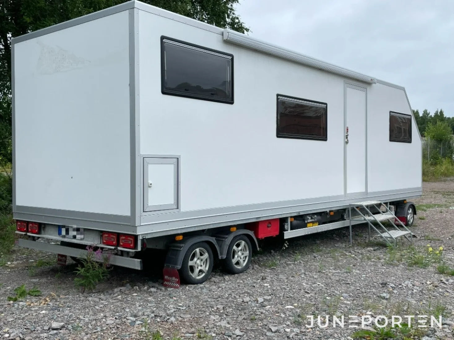 Husvagn på Westbayvagn