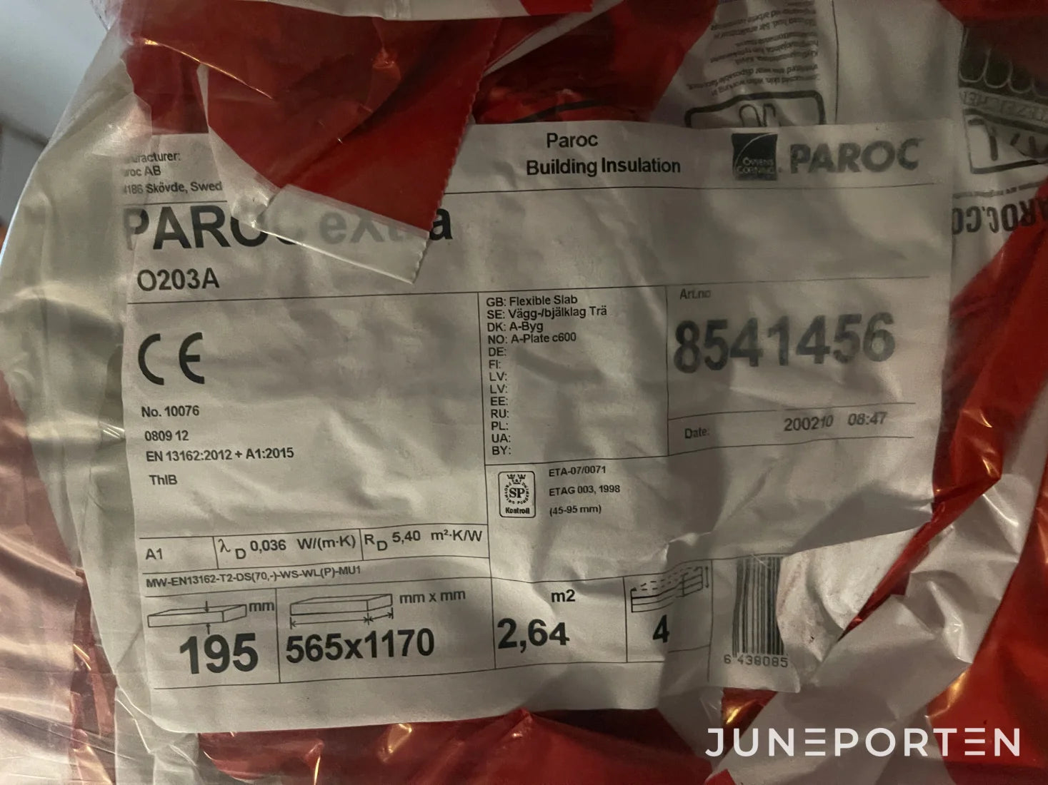 Paroc Isolering