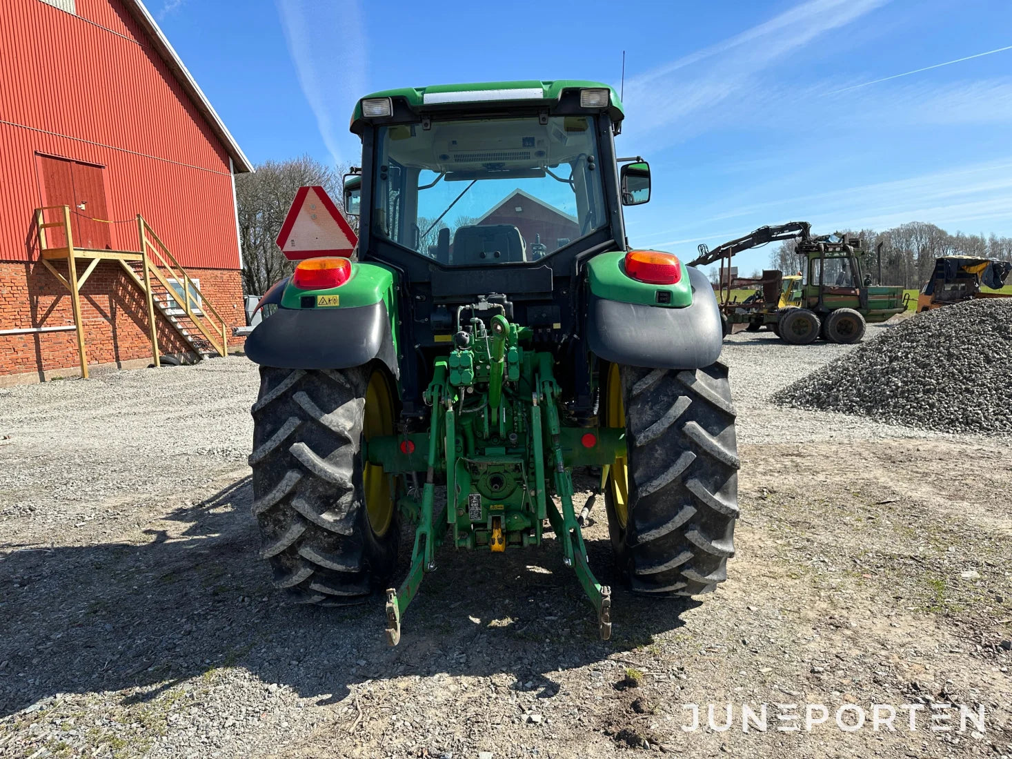 John Deere 6120 SE med lastare