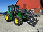 John Deere 6120 SE med lastare