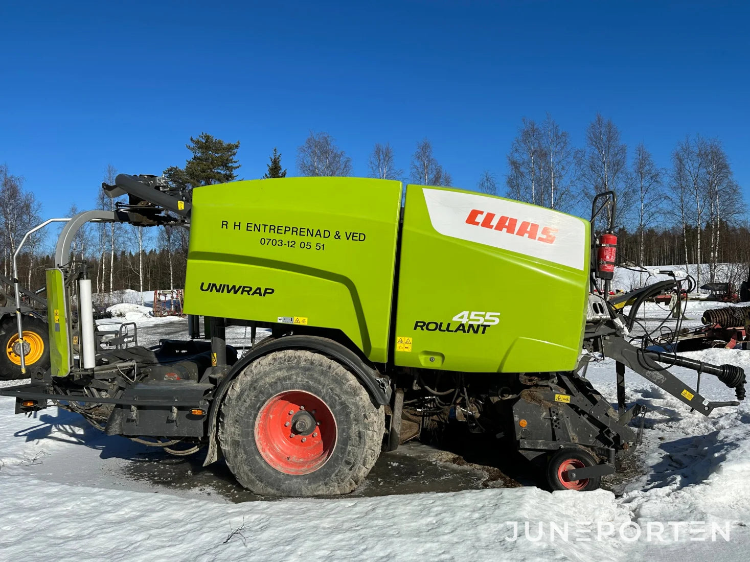 Kombipress Claas Rollant 455 Uniwrap