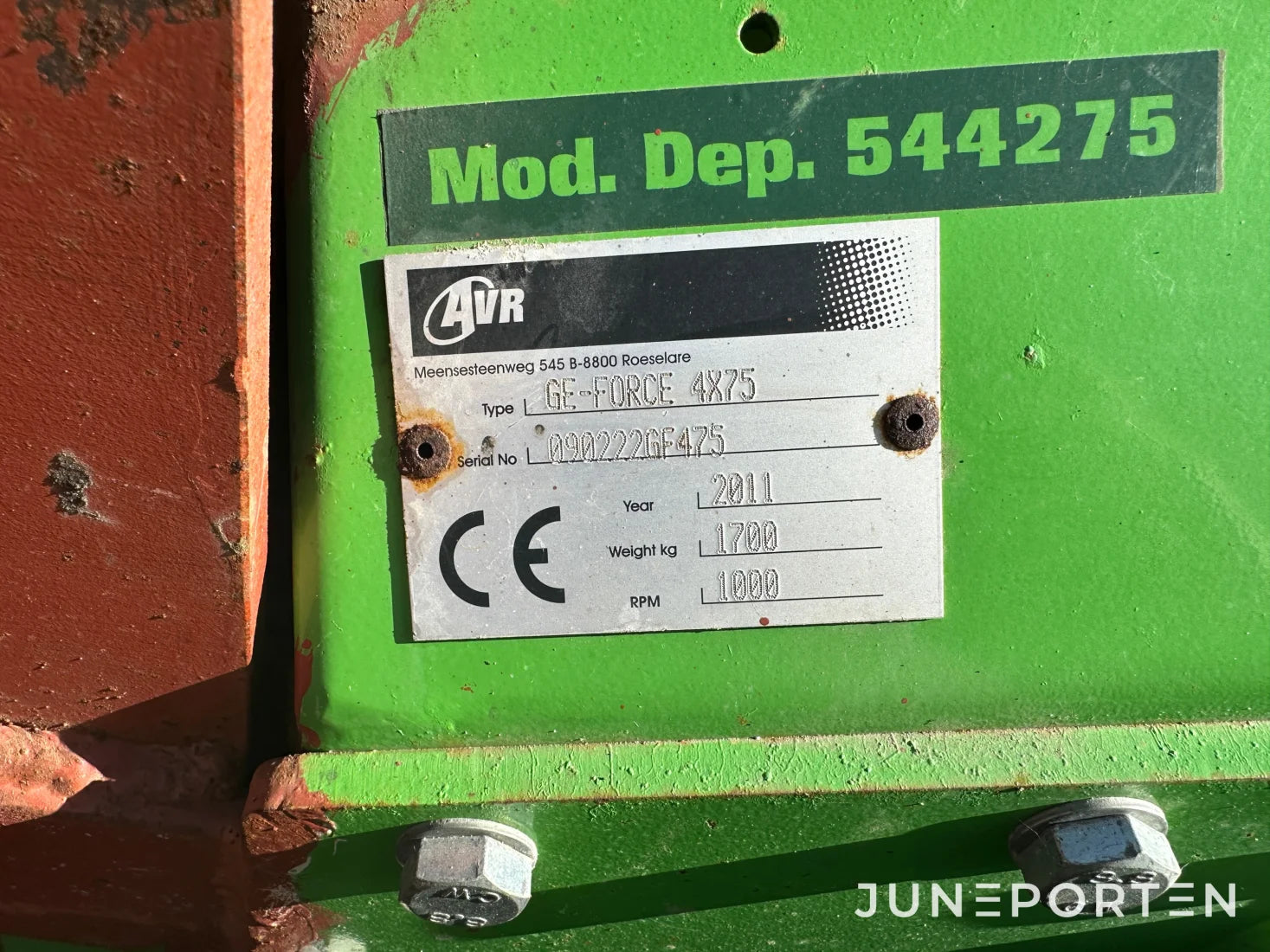 Kupfräs AVR GE-FORCE 4 x 75