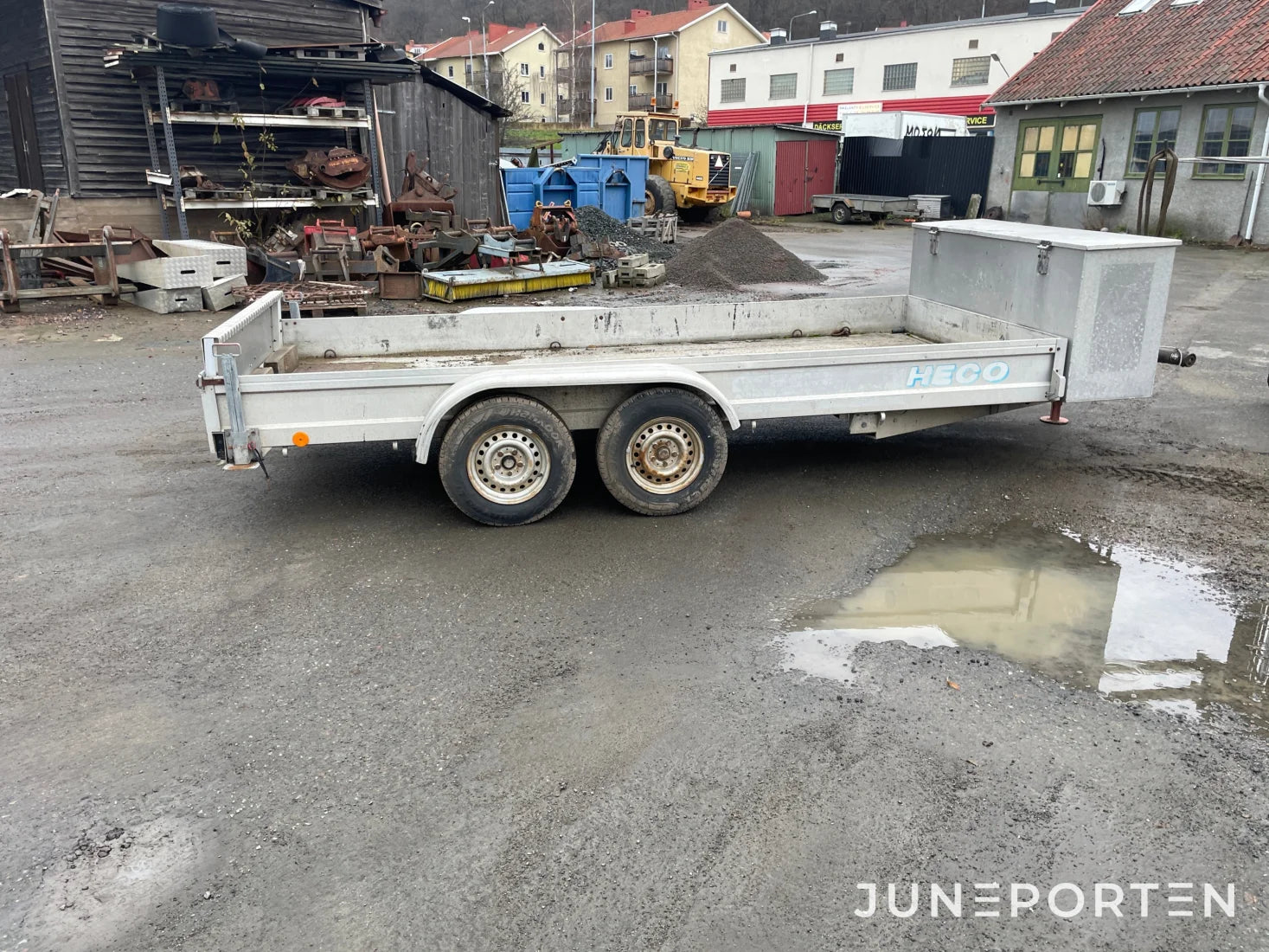 Maskintrailer Heco 3,5 ton