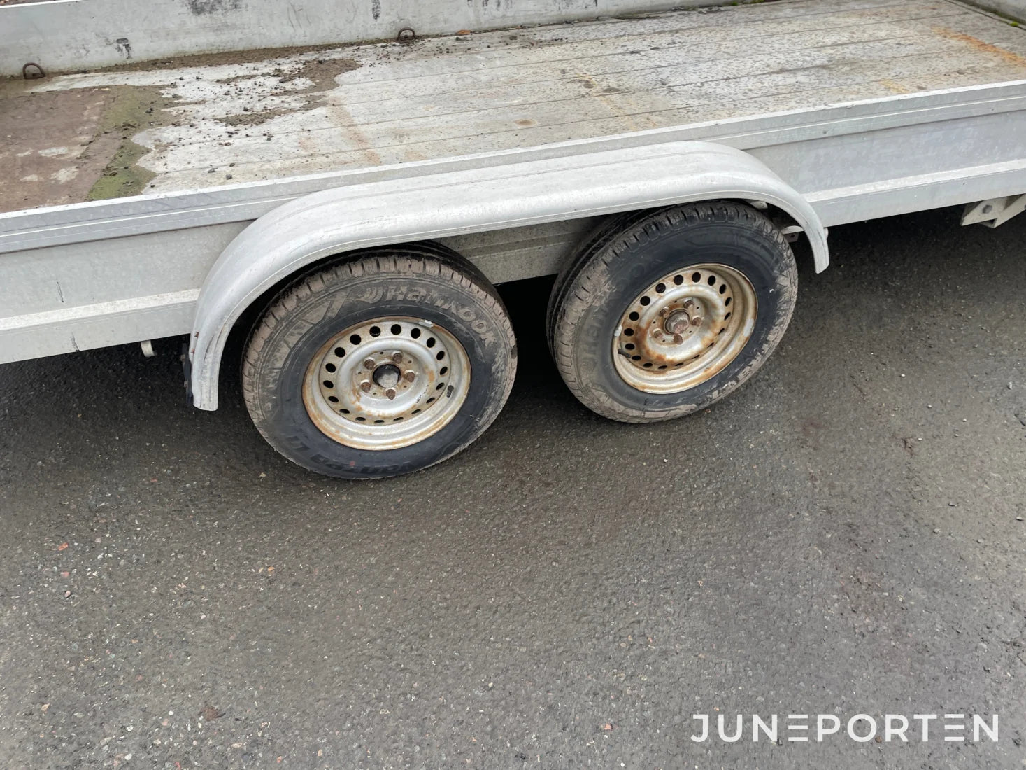 Maskintrailer Heco 3,5 ton