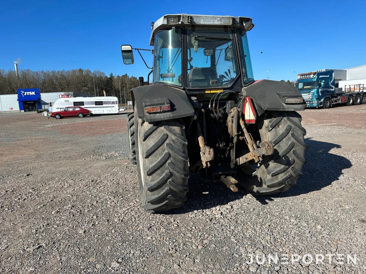 Massey Ferguson 6180 4WD med Trima lastare