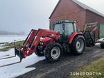 Massey Ferguson 5455 med Twintrac och Lastare