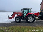 Massey Ferguson 5455 med Twintrac och Lastare