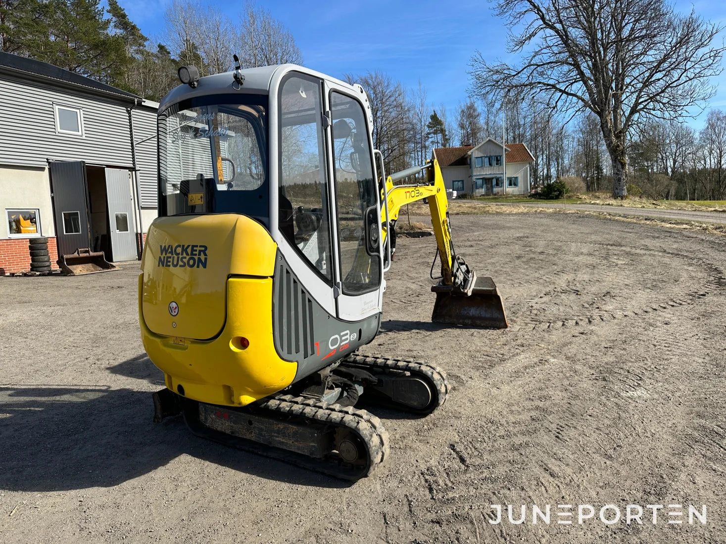 Minigrävare Wacker Neuson 1703