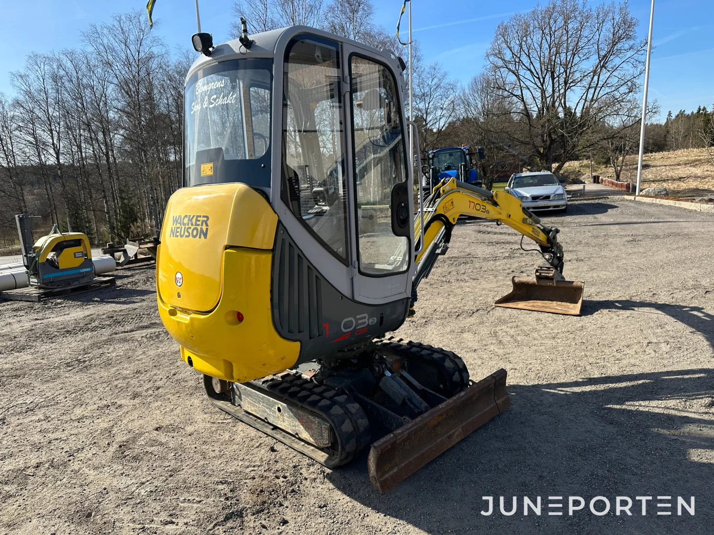 Minigrävare Wacker Neuson 1703