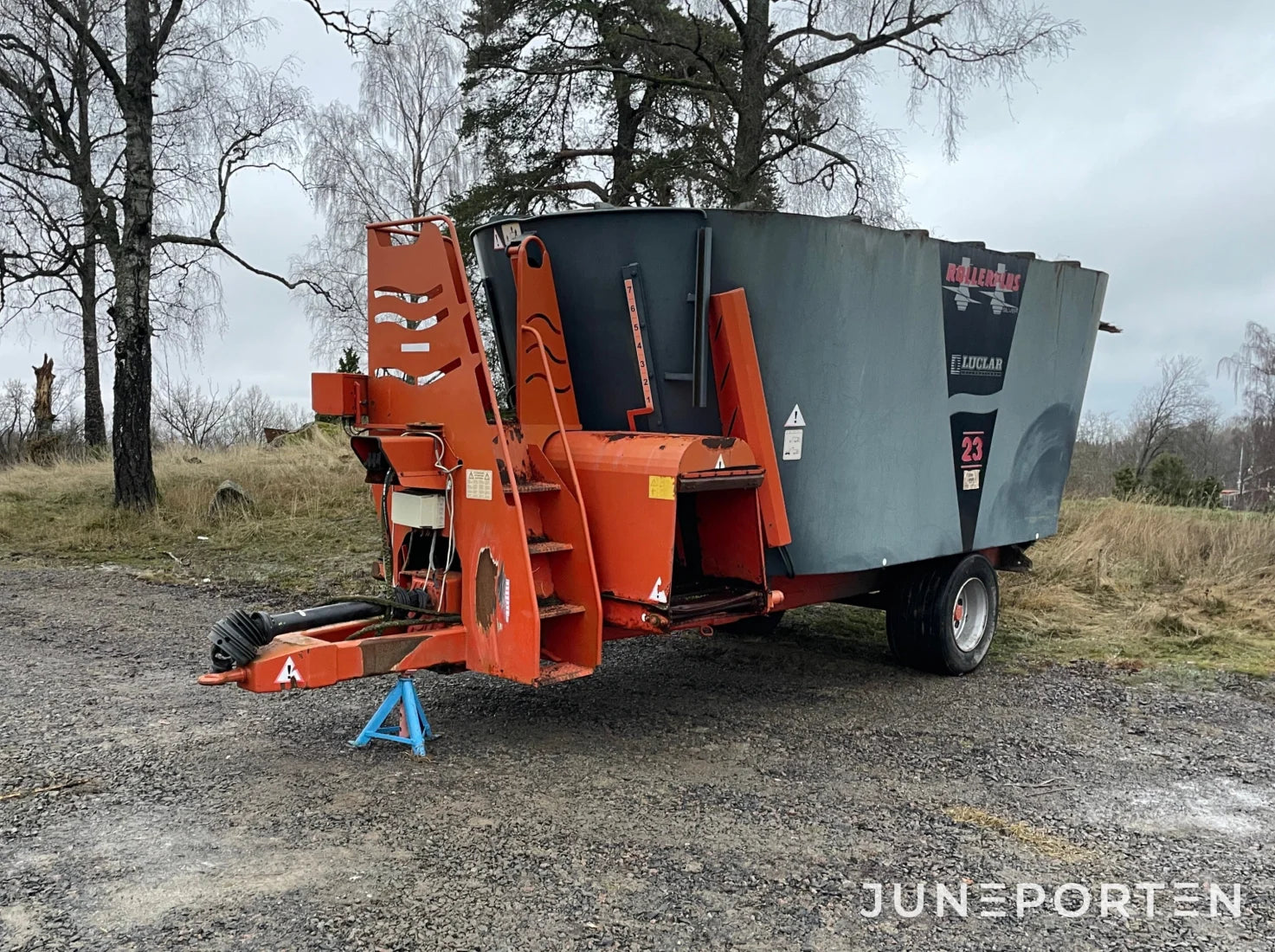 Mixervagn Luclar Rollerplus silver