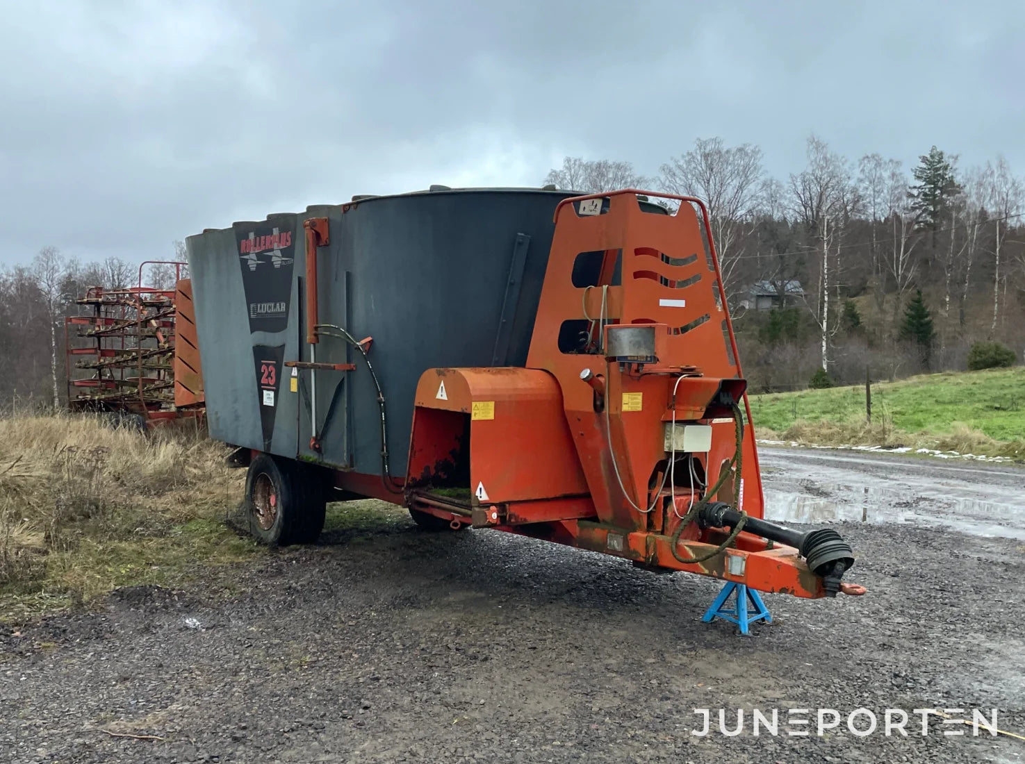 Mixervagn Luclar Rollerplus silver