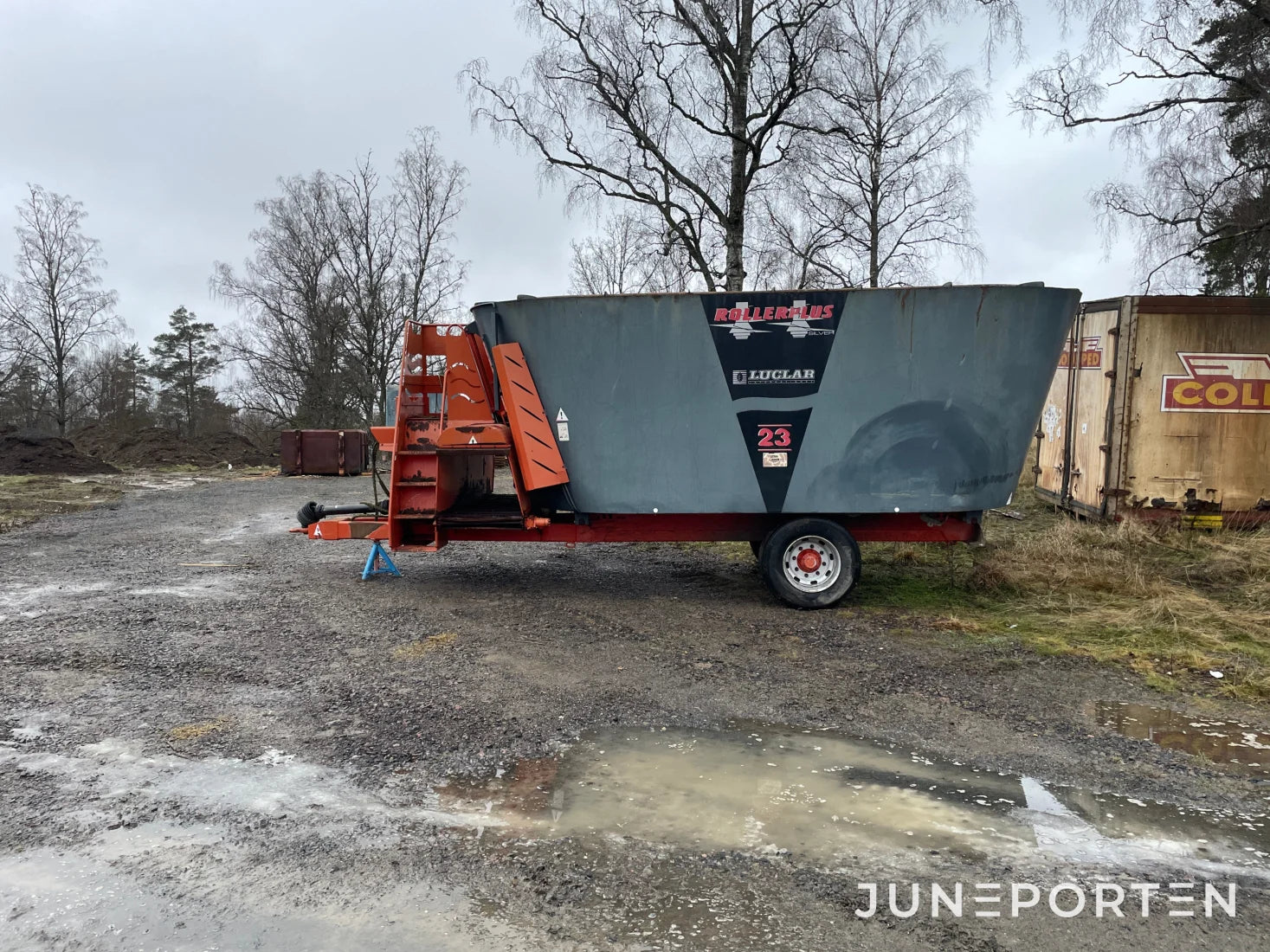 Mixervagn Luclar Rollerplus silver