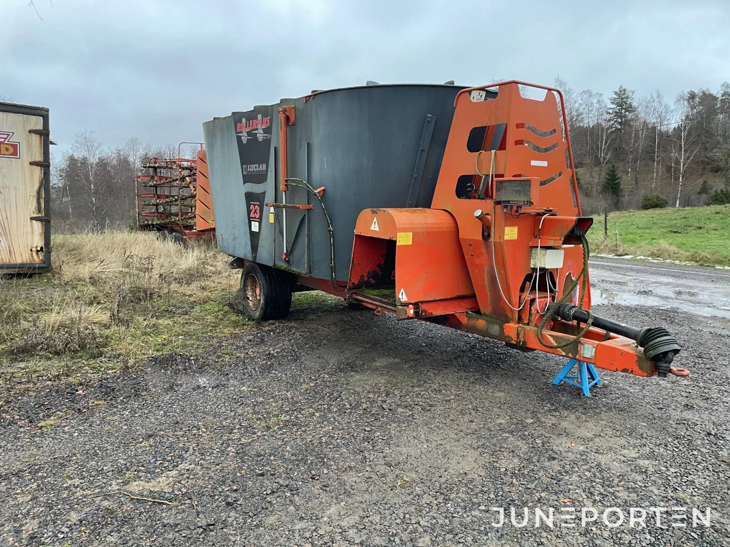 Mixervagn Luclar Rollerplus silver