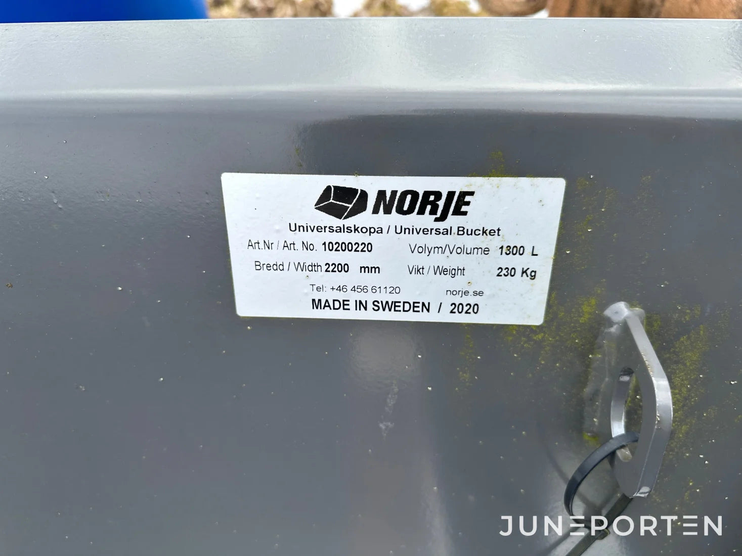 Universalskopa Norje 1 800 L