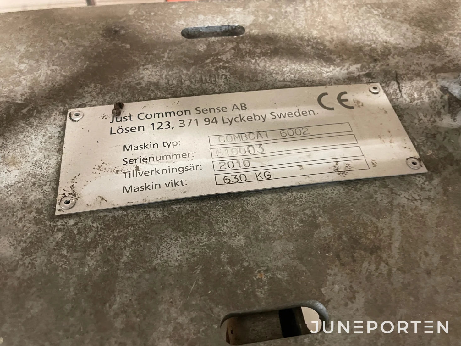 Ogräsbeskärare JCS Combcat 6002