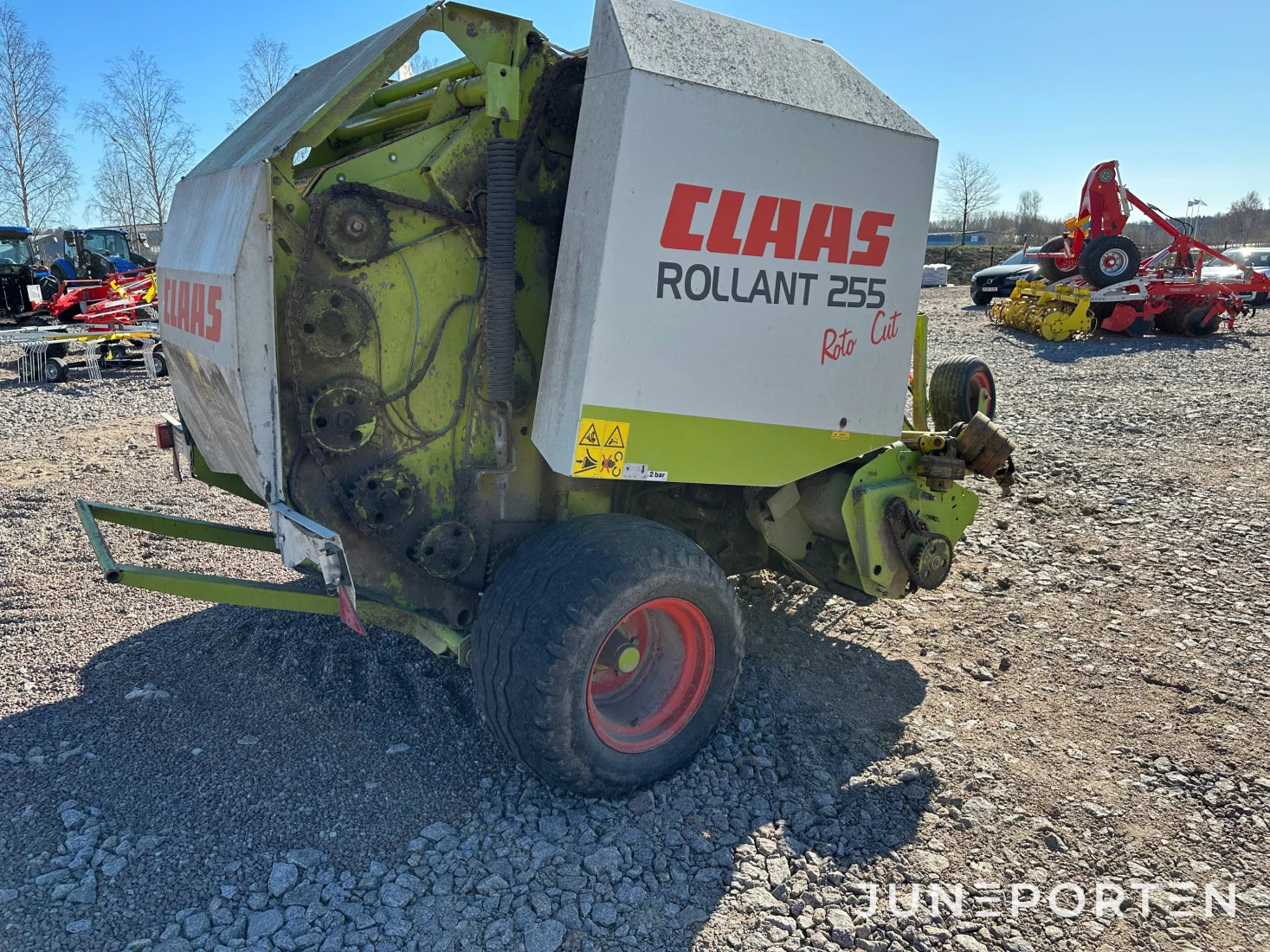 Rundbalspress Claas Rollant 255