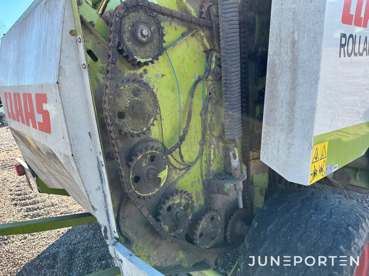 Rundbalspress Claas Rollant 255