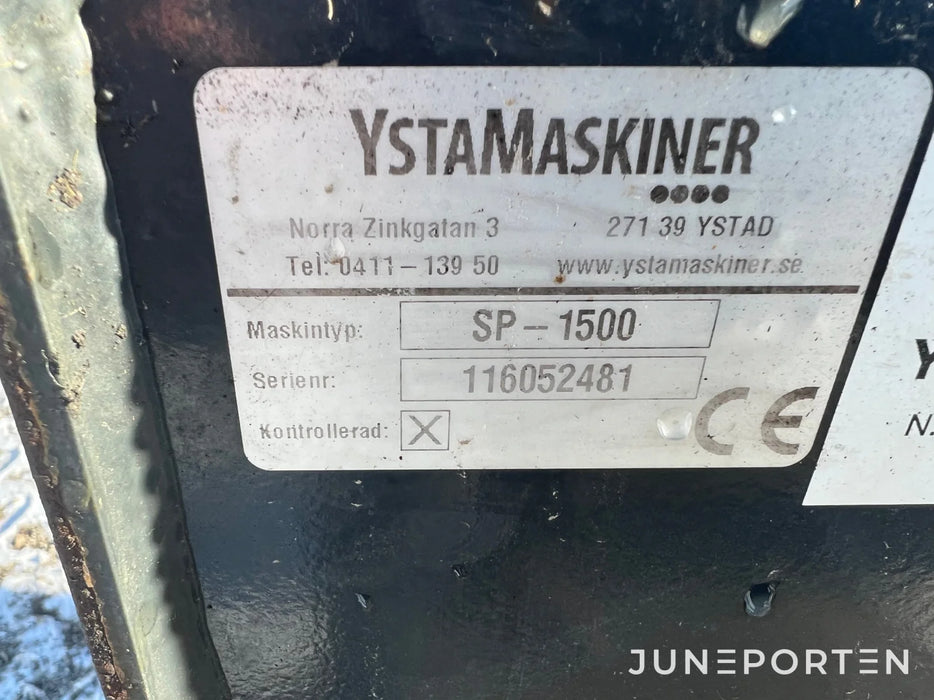 Sandspridare Ysta Sp-1500 Lastbil Truck & Entreprenad