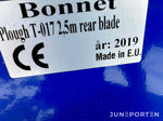 Schaktblad Bonnet 2,5 m