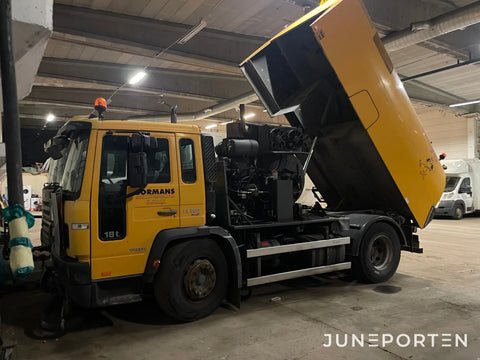 Sop och Uppsamlarbil Volvo FL6/220