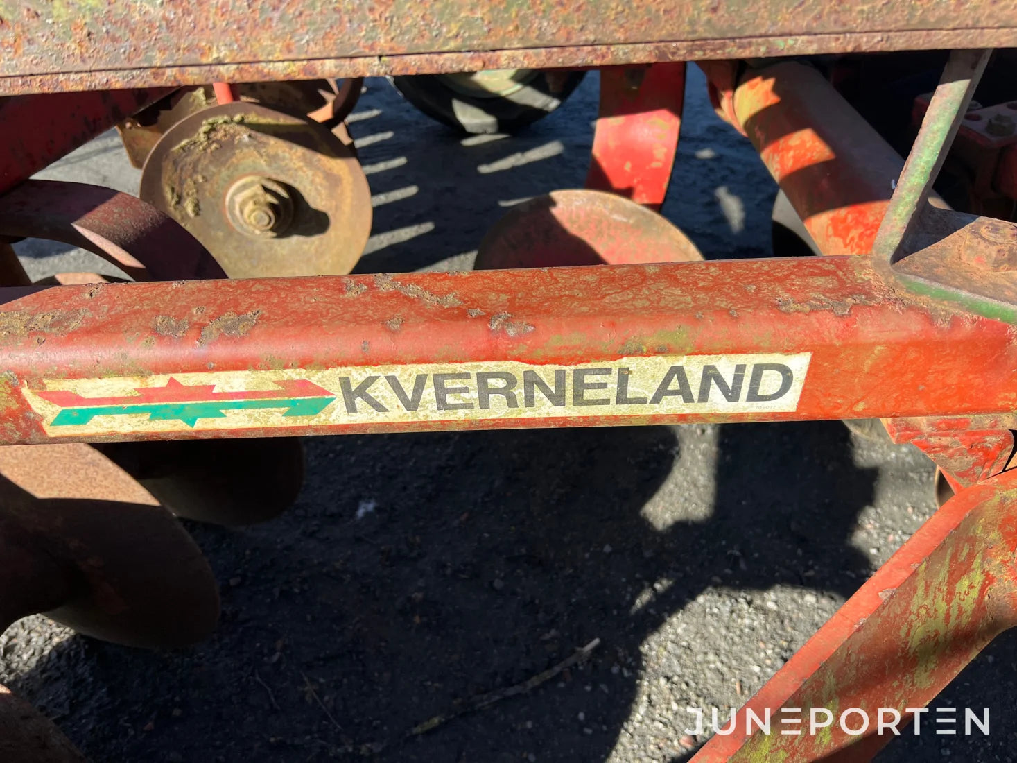 Tallriksredskap Kverneland 4m