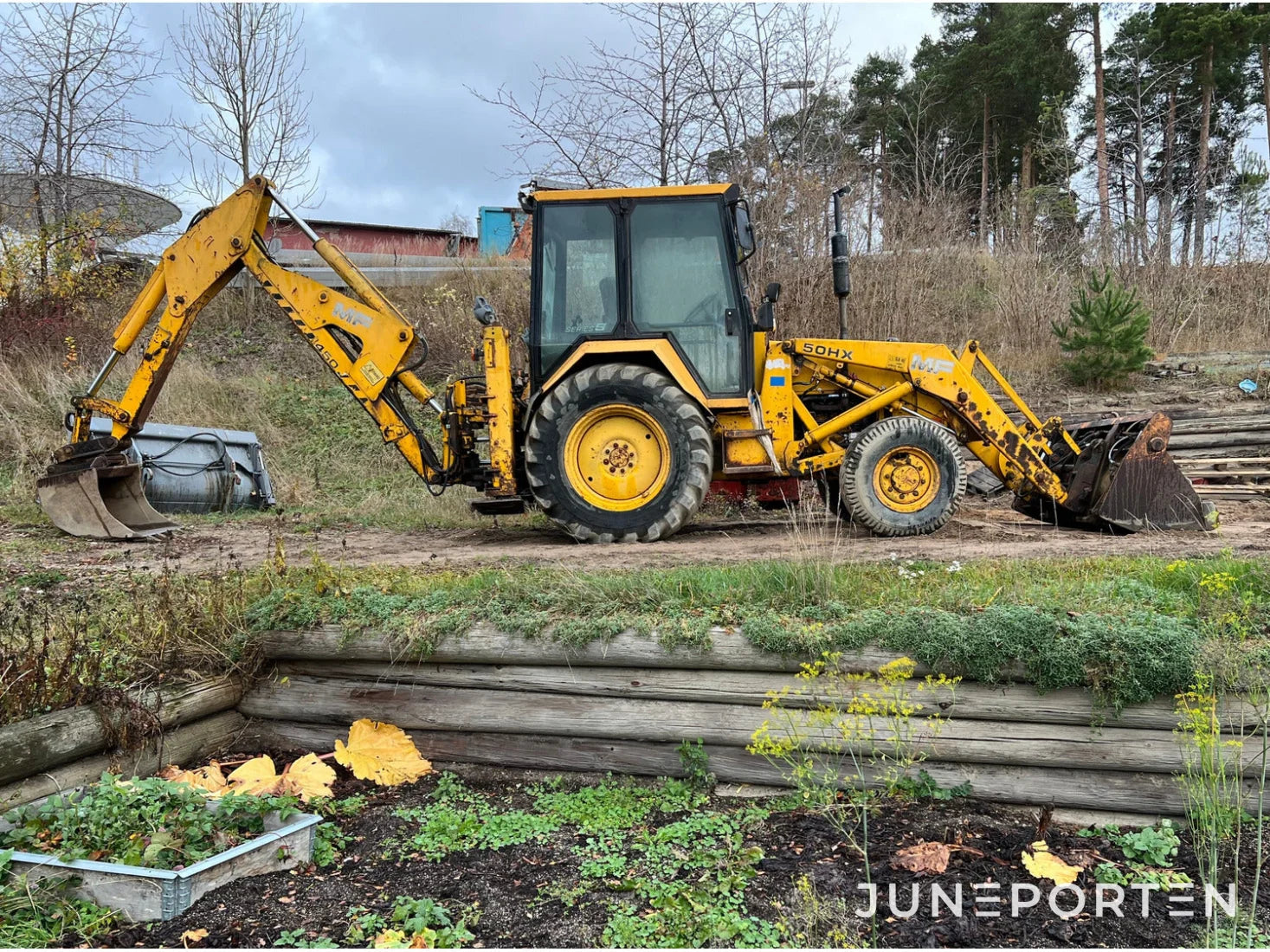 Traktorgrävare MF50HX Serie S