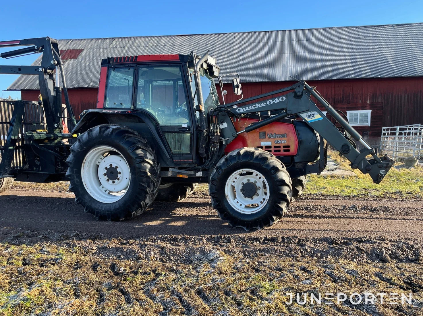 Valmet 6200 med Lastare