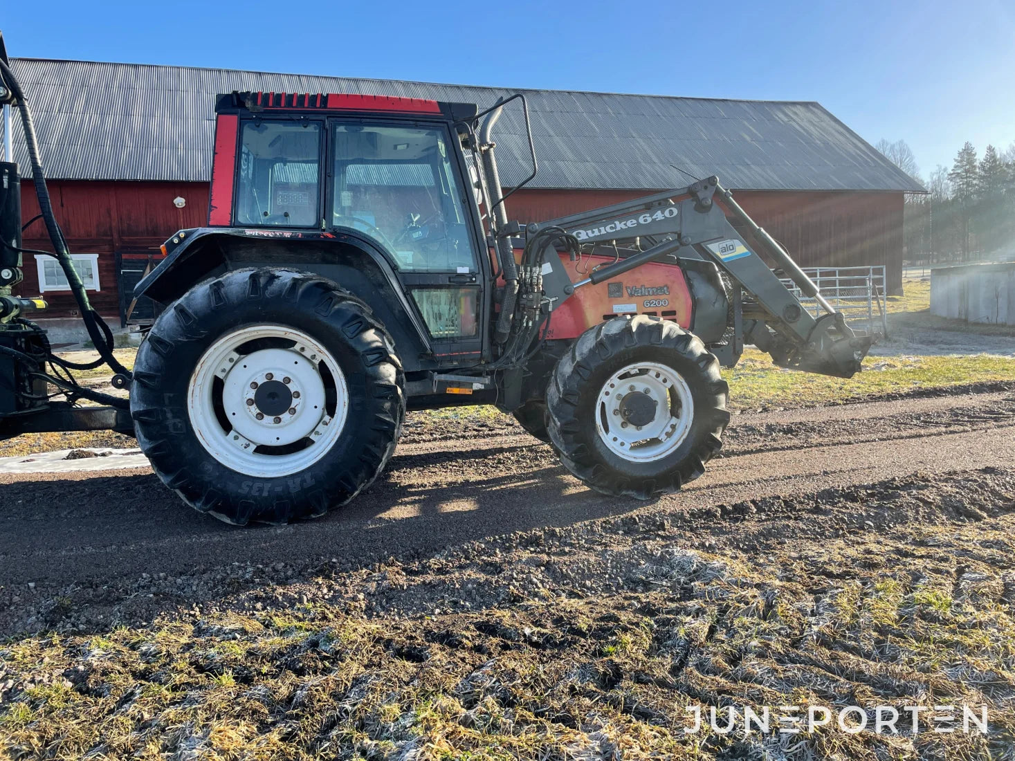 Valmet 6200 med Lastare