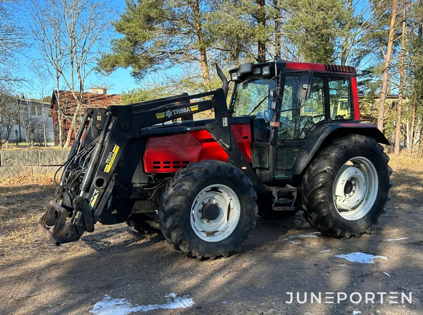 Valmet 8150 med lastare